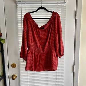 Lane Bryant NWOT Orange Long Sleeve 18/20